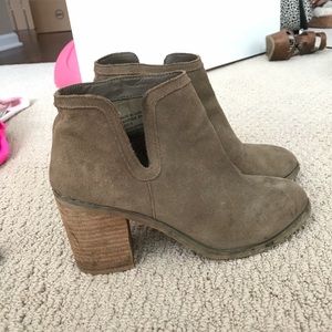 Grey booties